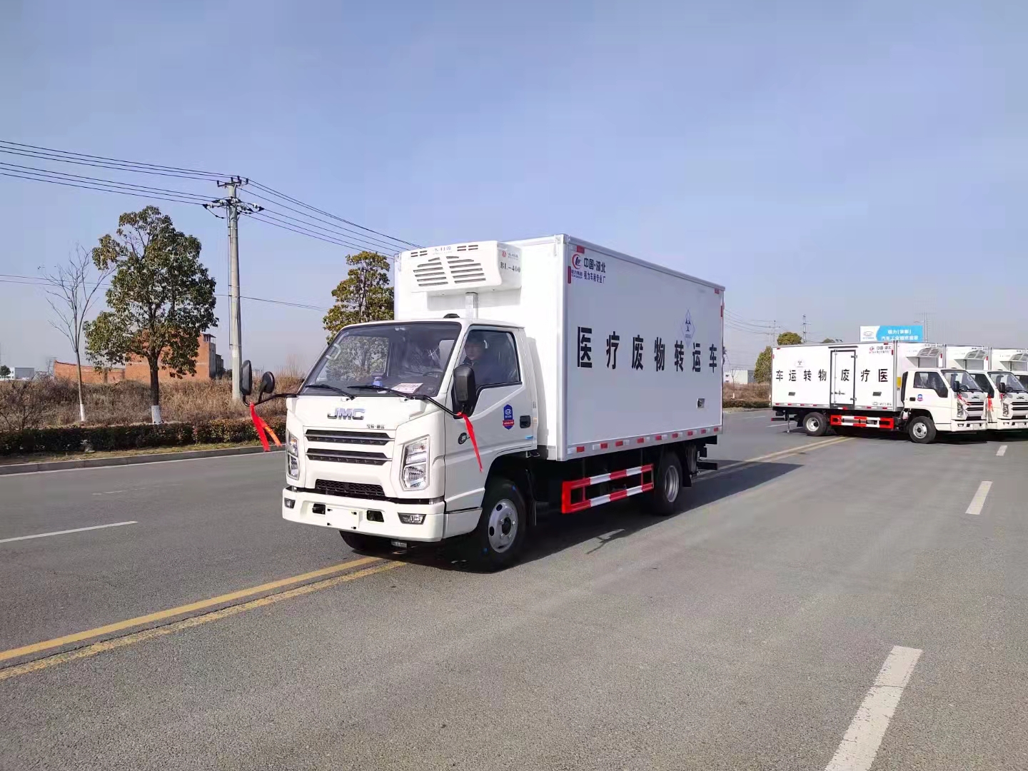 國六江鈴順達醫療廢物轉運車